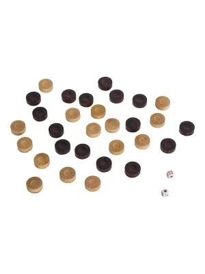 картинка Нарды кожаные "Аллигатор" большие (Россия, дерево, 60х25х5 см) от магазина Gamesdealer.ru