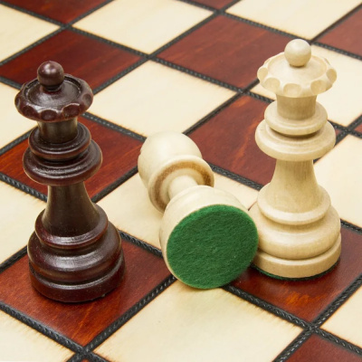 картинка Шахматы "Торнамент-8" 54 см, Madon (деревянные, Польша) от магазина Gamesdealer.ru