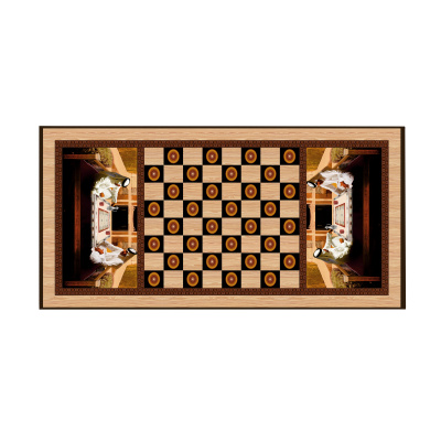 картинка Шахматы + нарды + шашки "Сирия Шейхи" малые от магазина Gamesdealer.ru