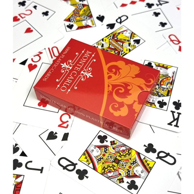 картинка Карты для покера "Monte Carlo" 100% пластик от магазина Gamesdealer.ru