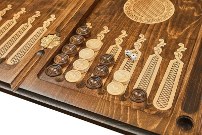 картинка Нарды резные "Гранат", Mkhitaryan от магазина Gamesdealer.ru