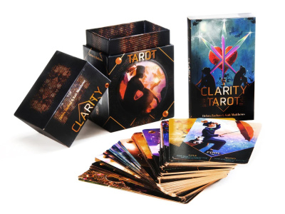 Карты Таро "Clarity Tarot Cards" Schiffer Publishing / Карты Таро ясности 