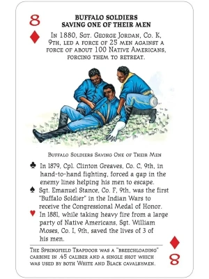 картинка Карты "Buffalo Soldiers Playing Cards" от магазина Gamesdealer.ru