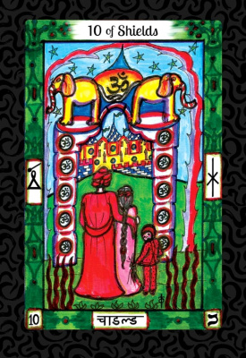 картинка Карты Таро "The Vedic Tarot Cards" Schiffer Publishing / Ведические Карты Таро от магазина Gamesdealer.ru