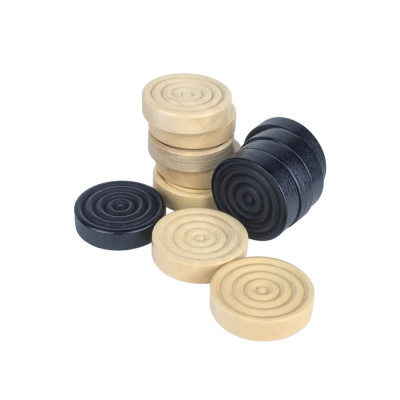 картинка Фишки для нард деревянные Partida 23 мм (с подложкой) от магазина Gamesdealer.ru