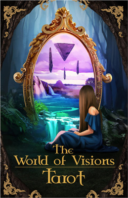 картинка Карты Таро The World of Visions Tarot 12cm, Taroteca / Мир Видений 12 см золотой срез от магазина Gamesdealer.ru