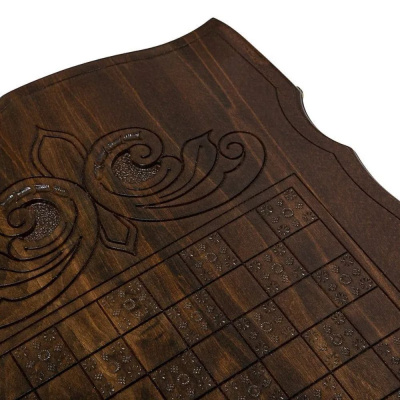 картинка Нарды резные "Герб Чечни", Rasulov от магазина Gamesdealer.ru