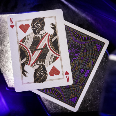 картинка Карты "Theory11 Black Panther Playing Cards" от магазина Gamesdealer.ru