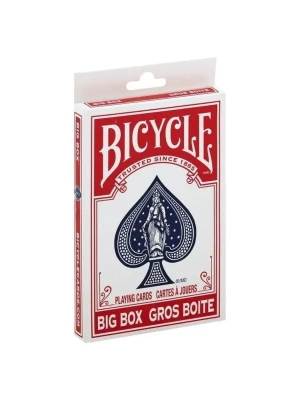 картинка Карты  "Bicycle Big Box Red" от магазина Gamesdealer.ru