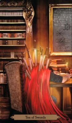 картинка Карты Таро "Wizards Tarot Cards" Llewellyn / Таро Волшебников от Барбары Мур от магазина Gamesdealer.ru