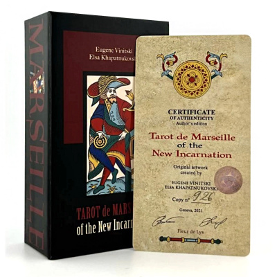 картинка Карты Таро "Tarot de Marseille of the New Incarnation", Tarotmania / Марсельское Таро Нового Воплоще от магазина Gamesdealer.ru