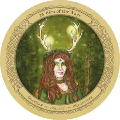 картинка Карты Таро "Enchanted Wheel Oracle" US Games / Оракул с заколдованным колесом от магазина Gamesdealer.ru