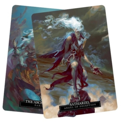 картинка Карты Таро "Angelarium: Oracle of the Fallen" Street Publishing / Ангелариум: Оракул Упавшей колоды от магазина Gamesdealer.ru