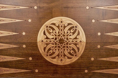 картинка Нарды резные "Орнамент", Mirzoyan от магазина Gamesdealer.ru