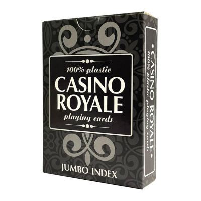 картинка Карты для покера "Casino Royale" 100% пластик от магазина Gamesdealer.ru