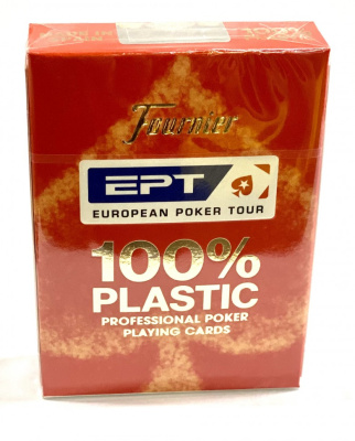 Карты для покера "Fournier EPT" 100% пластик, Испания