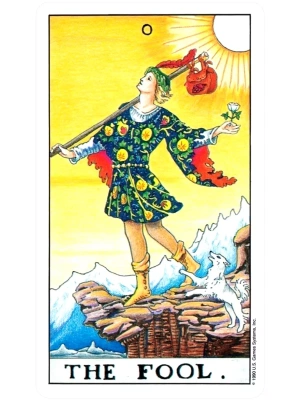 картинка Карты Таро "Universal Waite Tarot Deck Book Set" US Games / Комплект колод/книг Таро Уэйта от магазина Gamesdealer.ru