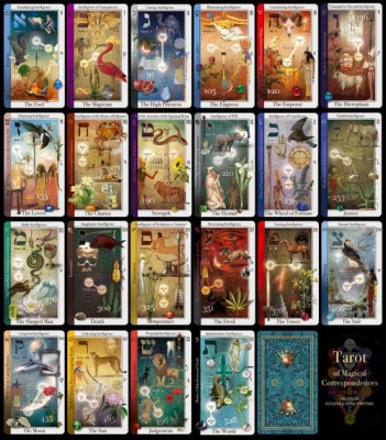 картинка Карты Таро "Tarot of Magical Correspondences", Tarotmania/ Таро магических соответствий от магазина Gamesdealer.ru