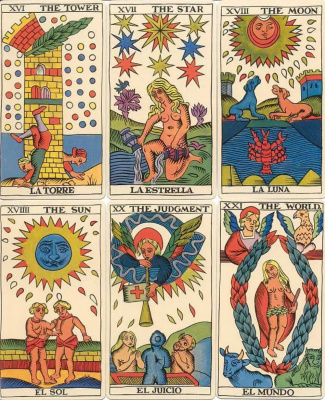 картинка Карты Таро "Fournier Spanish Tarot" Fournier / Испанское Таро Фуренье от магазина Gamesdealer.ru