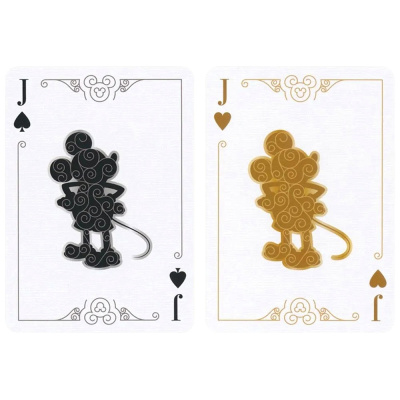 картинка Карты "Bicycle Disney Mickey Standard Index black/gold" от магазина Gamesdealer.ru