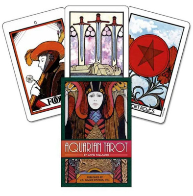 картинка Карты Таро "Aquarian Tarot Deck" US Games / Колода Таро Водолея от магазина Gamesdealer.ru