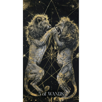 картинка Карты Таро Gold&Black Русская Серия от магазина Gamesdealer.ru