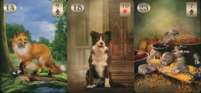 картинка Карты Таро "Thelema Lenormand Oracle" Lo Scarabeo / Оракул Телема Ленорман от магазина Gamesdealer.ru