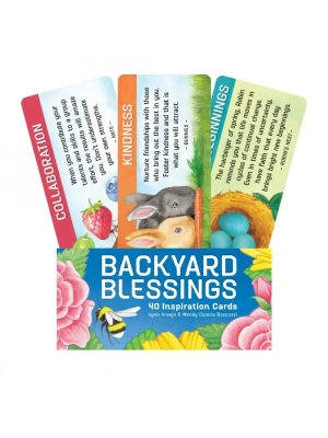 картинка Карты Таро "Backyard Blessings: 40 Inspiration Cards" US Games / Благословение На Заднем Дворе от магазина Gamesdealer.ru