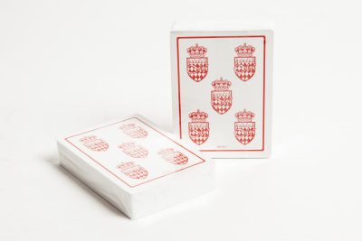 Карты для покера "Fournier Club Monaco", Испания, красные