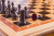 картинка Шахматный стол Эксклюзив, темный дуб, с фигурами Woodgame от магазина Gamesdealer.ru