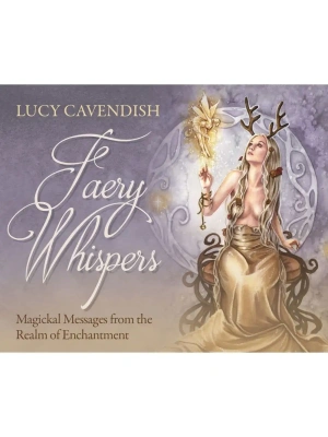 Карты Таро "Faery Whispers Oracle Cards" Blue Angel / Волшебный шепот Оракула