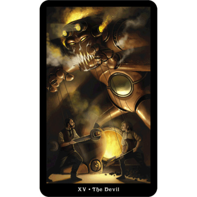 картинка Карты Таро "Steampunk Tarot Cards" Llewellyn / Таро Стимпанк от магазина Gamesdealer.ru