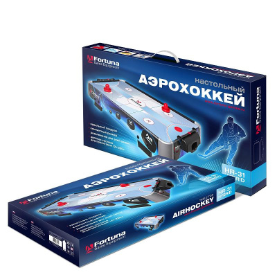 картинка Аэрохоккей FORTUNA HR-31 Blue Ice Hybrid настольный 86Х43Х15СМ от магазина Gamesdealer.ru