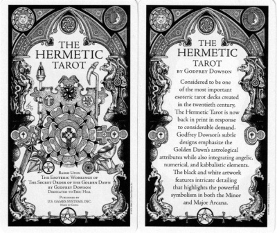картинка Карты Таро "The Hermetic Tarot by Godfrey Dowson" US Games / Герметическое таро от магазина Gamesdealer.ru