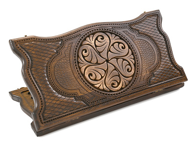 Нарды резные "Армянский узор 5" 60, Ustyan