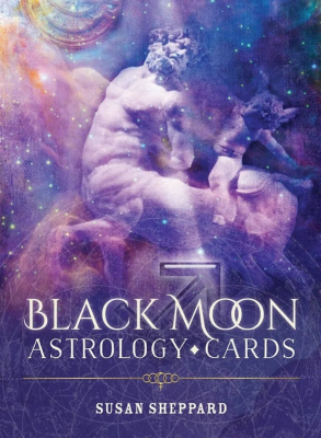 картинка Карты Таро "Black Moon Astrology Cards" Blue Angel / Астрологическая Колода Чёрной Луны от магазина Gamesdealer.ru