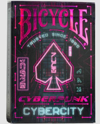 картинка Карты "Bicycle Cyberpunk Standard Index" от магазина Gamesdealer.ru