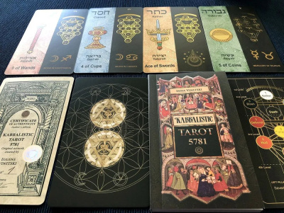 картинка Карты Таро "Kabbalistic Tarot 5781", Tarotmania / Таро Каббалистическое 5781 от магазина Gamesdealer.ru