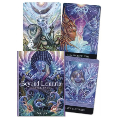 картинка Карты Таро "Beyond Lemuria Oracle Cards - Pocket Edition" Blue Angel / Колода "За Пределами Лемурии" от магазина Gamesdealer.ru