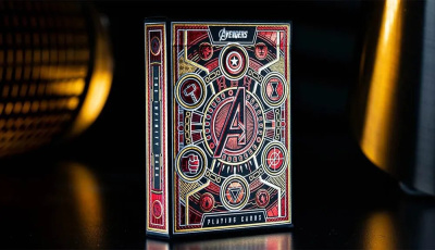 картинка Карты "Theory11 Avengers Red Edition" магазин Gamesdealer.ru являющийся официальным дистрибьютором в России  картинка Карты "Theory11 Avengers Red Edition" от магазина Gamesdealer.ru