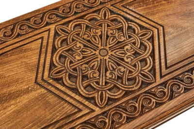 картинка Нарды резные "Шестигранный Узор" 50, Haleyan от магазина Gamesdealer.ru