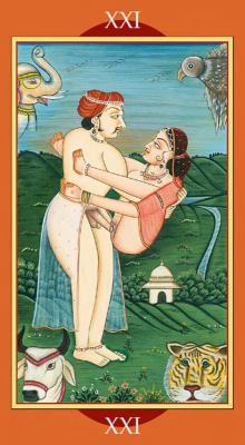 картинка Карты Таро "Kamasutra Tarot" Lo Scarabeo / Камасутра Таро  от магазина Gamesdealer.ru