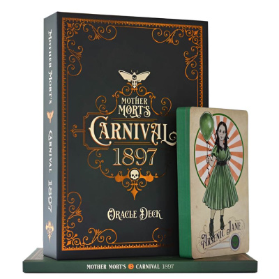 Карты Таро "Mother Mort's Carnival 1897" US Games / Карнавал Матери Смерти 1897 года