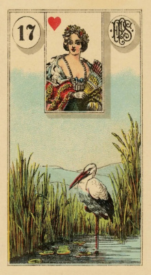 картинка Карты Таро "Grand Tableau Lenormand Oracle Cards" Lo Scarabeo / Оракул Ленорман Гранд Табло от магазина Gamesdealer.ru