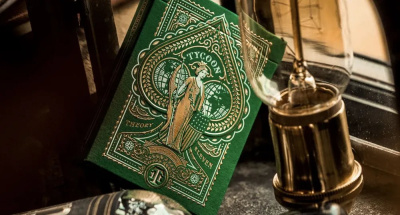 картинка Карты "Theory11 Green Tycoon" от магазина Gamesdealer.ru