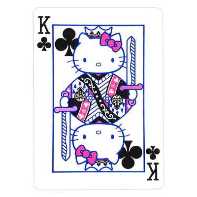 картинка Карты "Bicycle Hello Kitty Black & Pink" от магазина Gamesdealer.ru