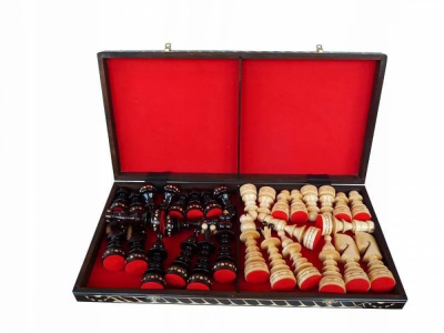 картинка Шахматы "Рождественские-2" 60 см, Madon (деревянные, Польша) от магазина Gamesdealer.ru