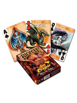картинка Карты "Bicycle Anne Stokes Age of Dragons" магазин Gamesdealer.ru являющийся официальным дистрибьютором в России  картинка Карты "Bicycle Anne Stokes Age of Dragons" от магазина Gamesdealer.ru
