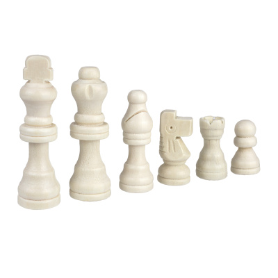 Шахматные фигуры деревянные с подложкой Partida 6,4 см
