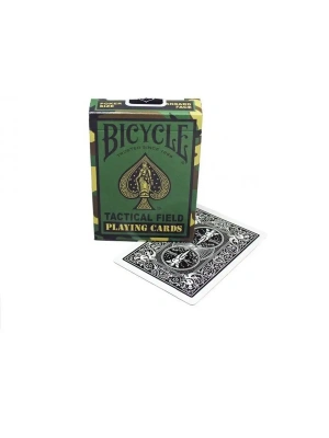 картинка Карты "Bicycle Tactical Field green/brown" от магазина Gamesdealer.ru